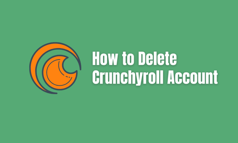 How to Delete Crunchyroll Account